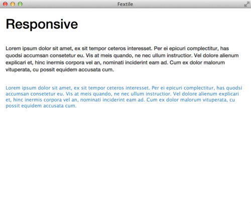 Sample 2 - Narrow screen